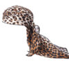 Leopard Silk Durag